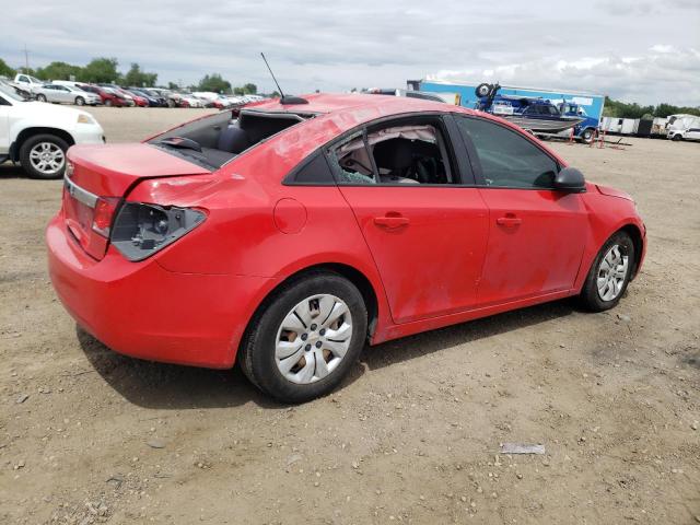 1G1PC5SGXG7219328 - 2016 CHEVROLET CRUZE LIMI LS RED photo 3