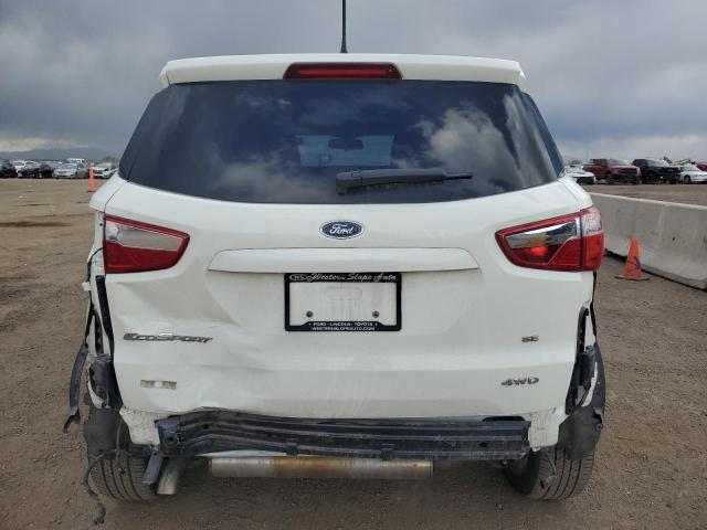 MAJ6S3GL5MC397902 - 2021 FORD ECOSPORT SE თეთრი ფოტო 6