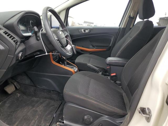 MAJ6S3GL5MC397902 - 2021 FORD ECOSPORT SE თეთრი ფოტო 7