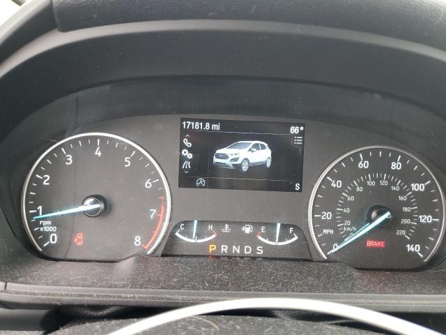 MAJ6S3GL5MC397902 - 2021 FORD ECOSPORT SE თეთრი ფოტო 9