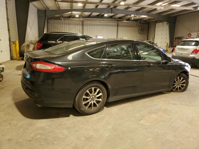 1FA6P0G76F5123358 - 2015 FORD FUSION S BLACK photo 3