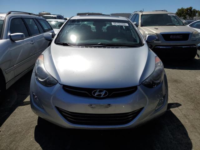 KMHDH4AE9CU273717 - 2012 HYUNDAI ELANTRA GLS SILVER photo 5