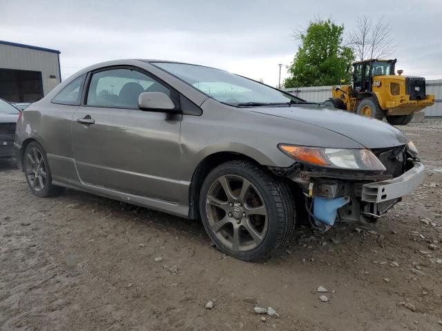 2HGFG12836H535036 - 2006 HONDA CIVIC EX GRAY photo 4