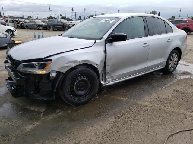 3VW2K7AJ6DM355435 - 2013 VOLKSWAGEN JETTA BASE 银色 照片 1