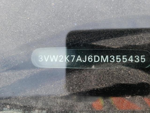 3VW2K7AJ6DM355435 - 2013 VOLKSWAGEN JETTA BASE 银色 照片 13