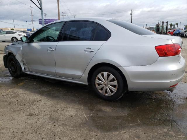 3VW2K7AJ6DM355435 - 2013 VOLKSWAGEN JETTA BASE 银色 照片 2