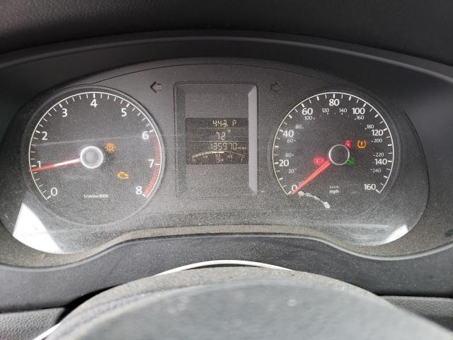 3VW2K7AJ6DM355435 - 2013 VOLKSWAGEN JETTA BASE 银色 照片 9