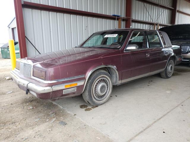 1C3XY66L2MD296203 - 1991 CHRYSLER NEW YORKER FIFTH AVENUE BURGUNDY photo 1