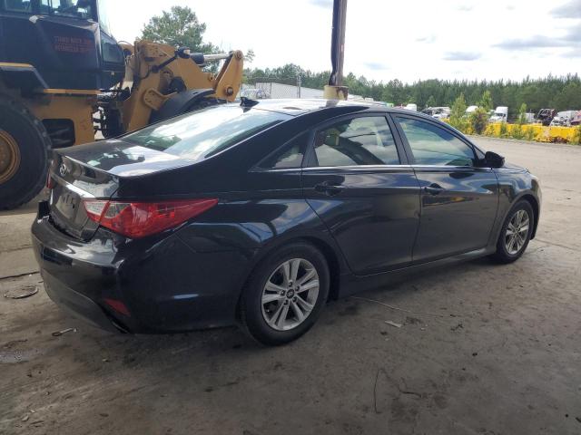 5NPEB4AC0EH821254 - 2014 HYUNDAI SONATA GLS BLACK photo 3