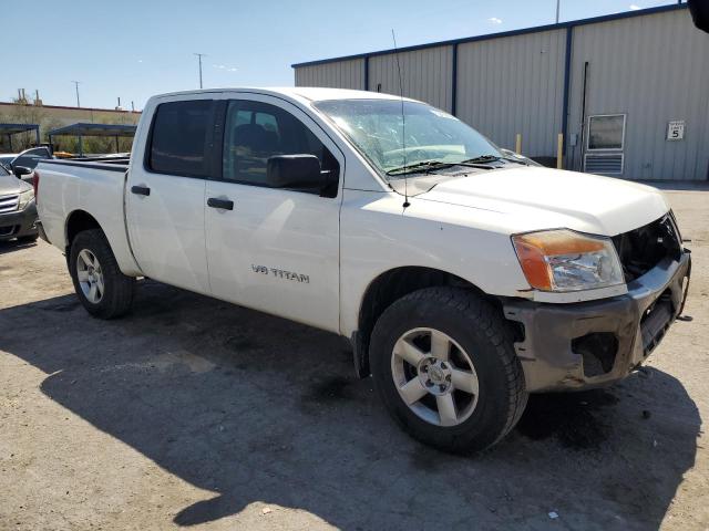 1N6AA07C08N304734 - 2008 NISSAN TITAN XE WHITE photo 4