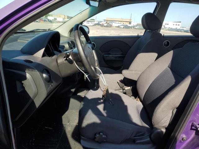 KL1TD66627B731115 - 2007 CHEVROLET AVEO BASE Tünd qırmızı foto 7