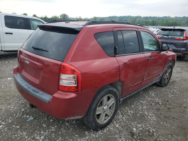 1J8FF47W98D550692 - 2008 JEEP COMPASS SPORT RED photo 3