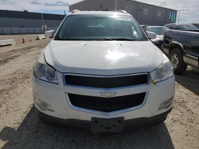 1GNKVGED7BJ131042 - 2011 CHEVROLET TRAVERSE LT WHITE photo 5