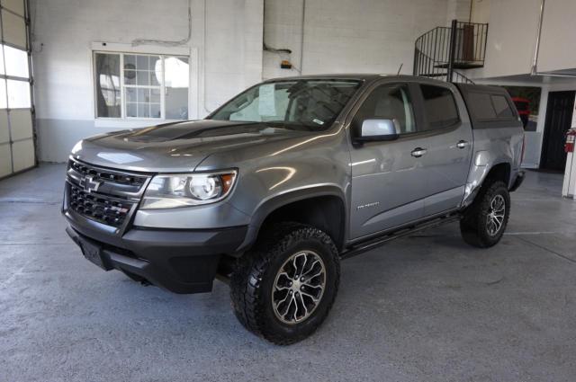 1GCGTEEN7K1143094 - 2019 CHEVROLET COLORADO ZR2 GRAY photo 2