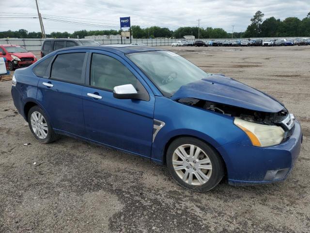 1FAHP37N89W220391 - 2009 FORD FOCUS SEL BLUE photo 4