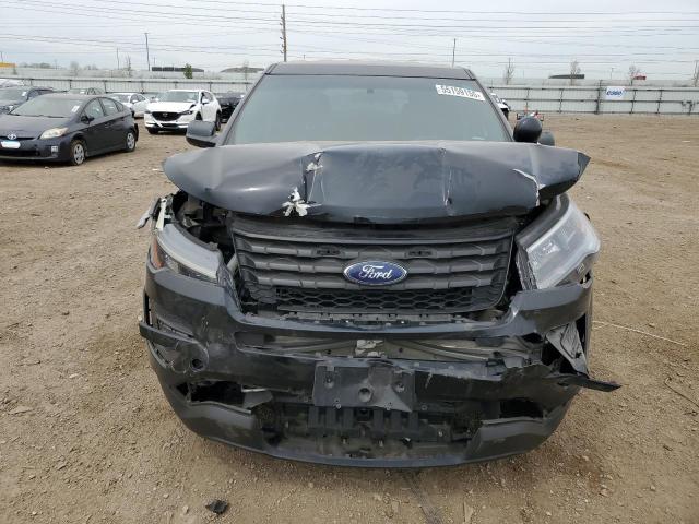 1FM5K8AR1GGB88794 - 2016 FORD EXPLORER POLICE INTERCEPTOR BLACK photo 5