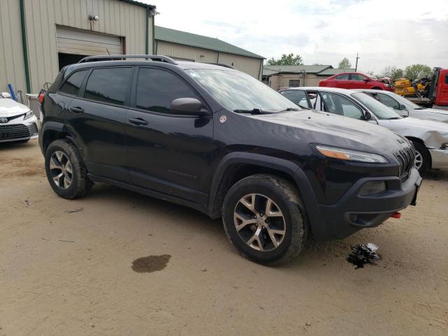 1C4PJMBS4EW267891 - 2014 JEEP CHEROKEE TRAILHAWK 黑色 照片 4