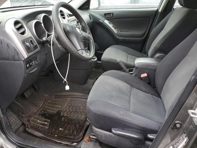 2T1KR32E28C719213 - 2008 TOYOTA COROLLA MA XR GRAY photo 7