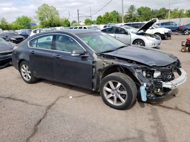 19UUA8F50DA008519 - 2013 ACURA TL TECH GRAY photo 4