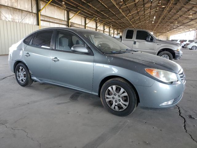 KMHDU4ADXAU193925 - 2010 HYUNDAI ELANTRA BLUE GRAY photo 4