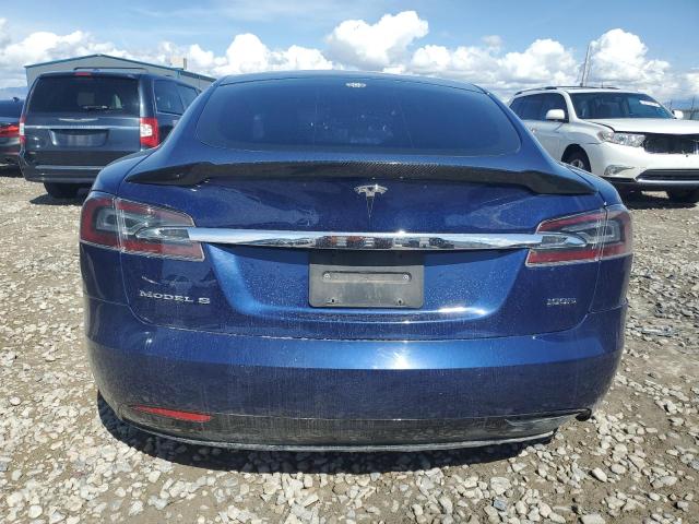 5YJSA1E27HF204491 - 2017 TESLA MODEL S 蓝色 照片 6
