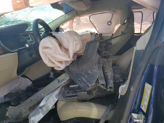 5YJSA1E27HF204491 - 2017 TESLA MODEL S 蓝色 照片 7