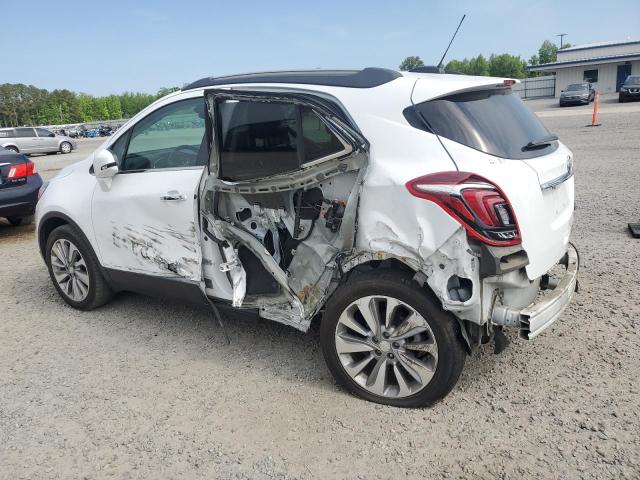 KL4CJASB4KB935666 - 2019 BUICK ENCORE PREFERRED WHITE photo 2