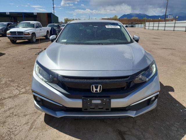 19XFC1F74ME208536 - 2021 HONDA CIVIC EXL SILVER photo 5