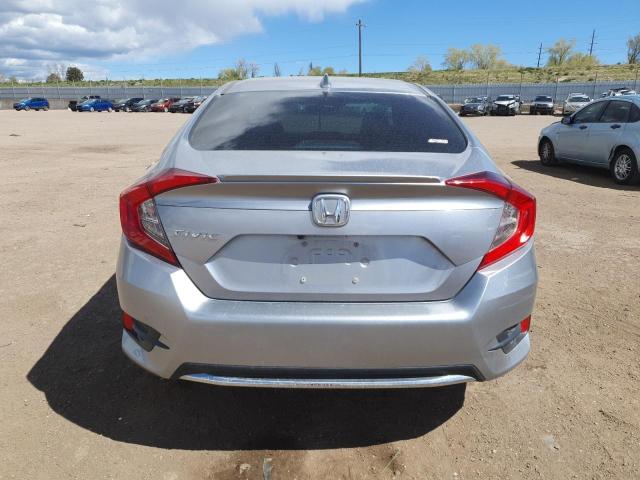 19XFC1F74ME208536 - 2021 HONDA CIVIC EXL SILVER photo 6