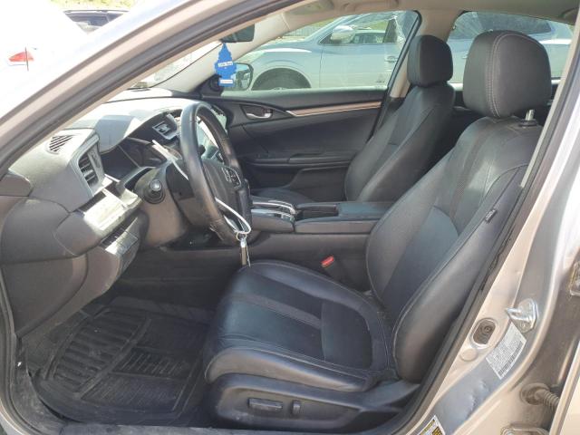 19XFC1F74ME208536 - 2021 HONDA CIVIC EXL SILVER photo 7