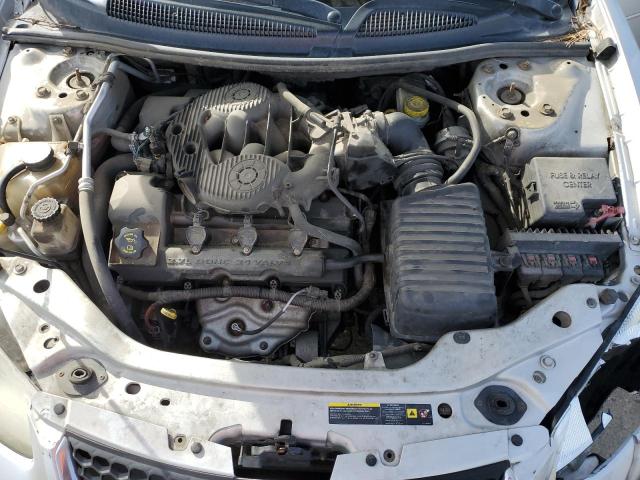 1B3EL46R16N151579 - 2006 DODGE STRATUS SXT WHITE photo 11