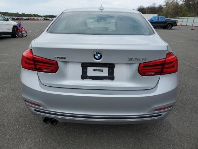 WBA8D9C55JA616496 - 2018 BMW 330 XI SILVER photo 6