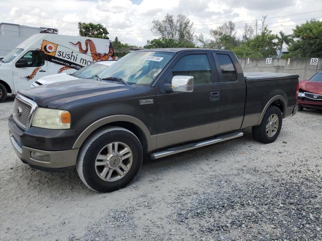 1FTPX12515FA20738 - 2005 FORD F150 GRAY photo 1