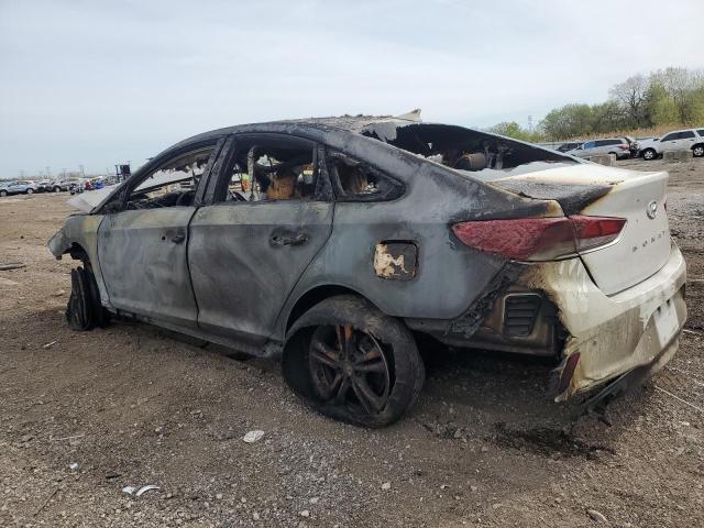 5NPE34AF1JH603809 - 2018 HYUNDAI SONATA SPORT Білий фото 2