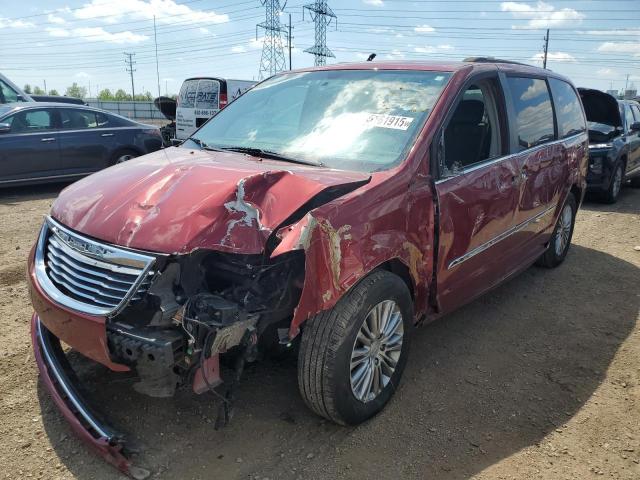 2C4RC1CG9ER364590 - 2014 CHRYSLER TOWN & COU TOURING L MAROON photo 1