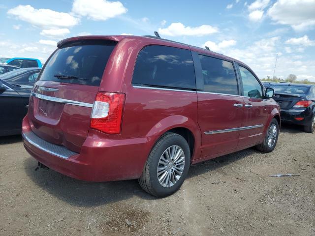 2C4RC1CG9ER364590 - 2014 CHRYSLER TOWN & COU TOURING L MAROON photo 3