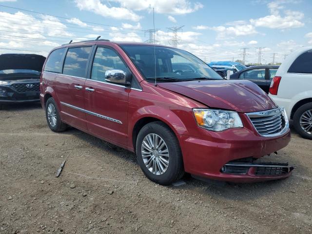 2C4RC1CG9ER364590 - 2014 CHRYSLER TOWN & COU TOURING L MAROON photo 4