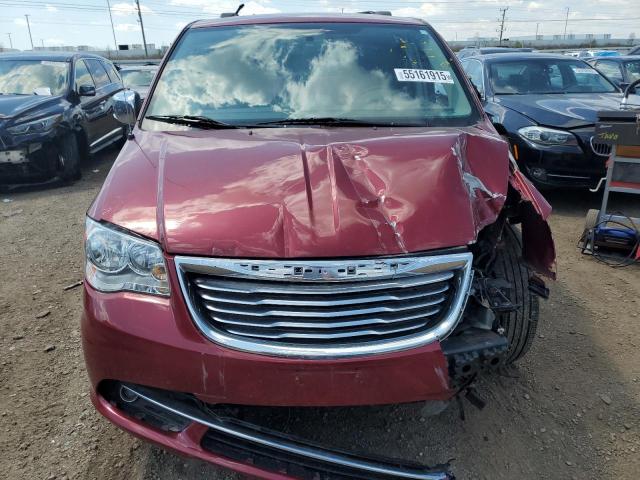 2C4RC1CG9ER364590 - 2014 CHRYSLER TOWN & COU TOURING L MAROON photo 5
