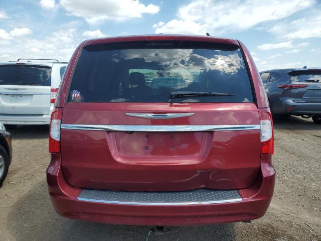 2C4RC1CG9ER364590 - 2014 CHRYSLER TOWN & COU TOURING L MAROON photo 6