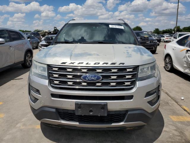 1FM5K8D85GGB66963 - 2016 FORD EXPLORER XLT SILVER photo 5