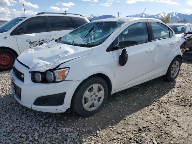 1G1JA5SG9G4177019 - 2016 CHEVROLET SONIC LS WHITE photo 1
