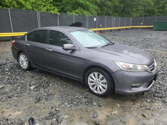 1HGCR2F87DA032876 - 2013 HONDA ACCORD EXL GRAY photo 4