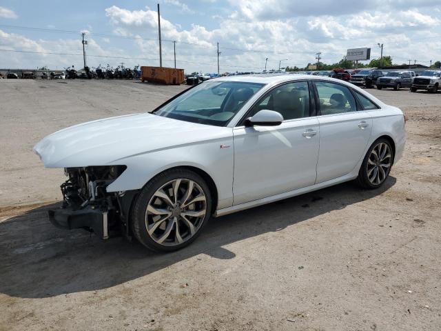 WAUHGAFC3DN137834 - 2013 AUDI A6 PRESTIGE WHITE photo 1