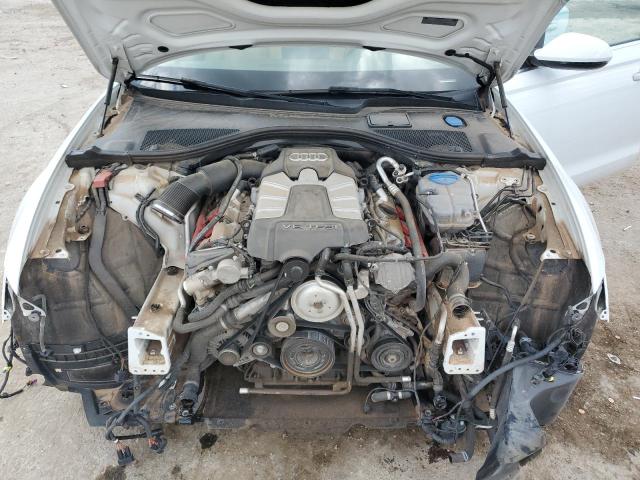 WAUHGAFC3DN137834 - 2013 AUDI A6 PRESTIGE WHITE photo 11