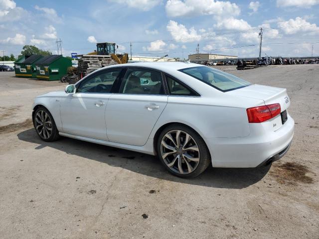 WAUHGAFC3DN137834 - 2013 AUDI A6 PRESTIGE WHITE photo 2