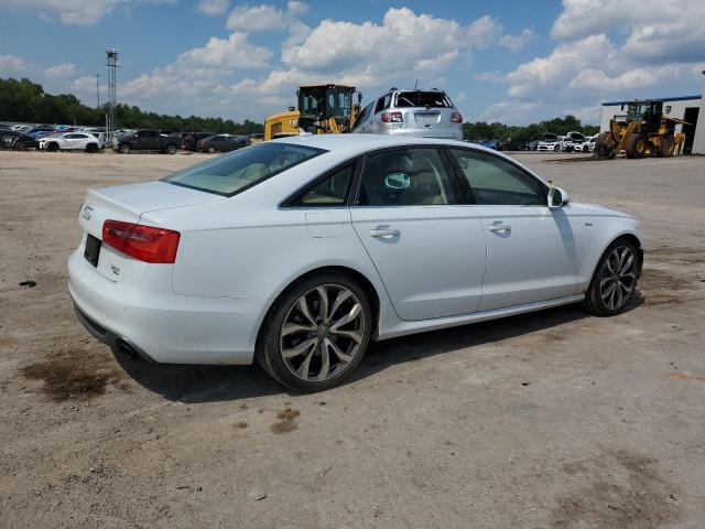 WAUHGAFC3DN137834 - 2013 AUDI A6 PRESTIGE WHITE photo 3