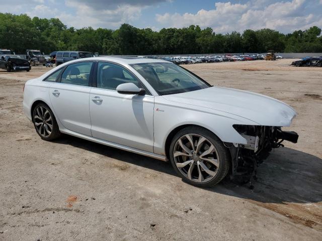WAUHGAFC3DN137834 - 2013 AUDI A6 PRESTIGE WHITE photo 4