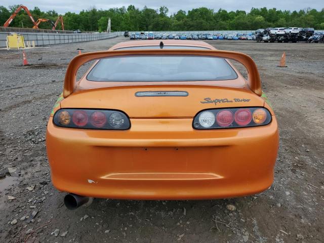 JT2JA81L9S0031025 - 1995 TOYOTA SUPRA ORANGE photo 6