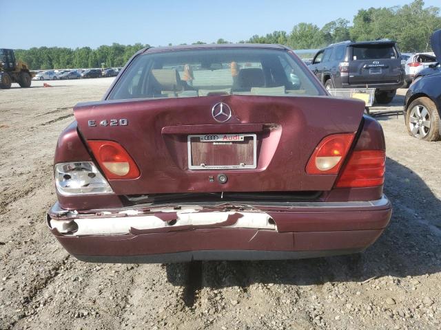 WDBJF72F6VA269679 - 1997 MERCEDES-BENZ E 420 RED photo 6