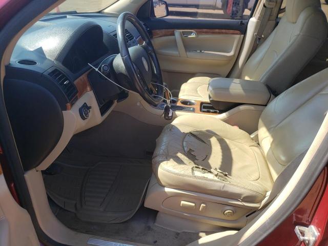 5GZER23718J187205 - 2008 SATURN OUTLOOK XR წითელი ფოტო 7